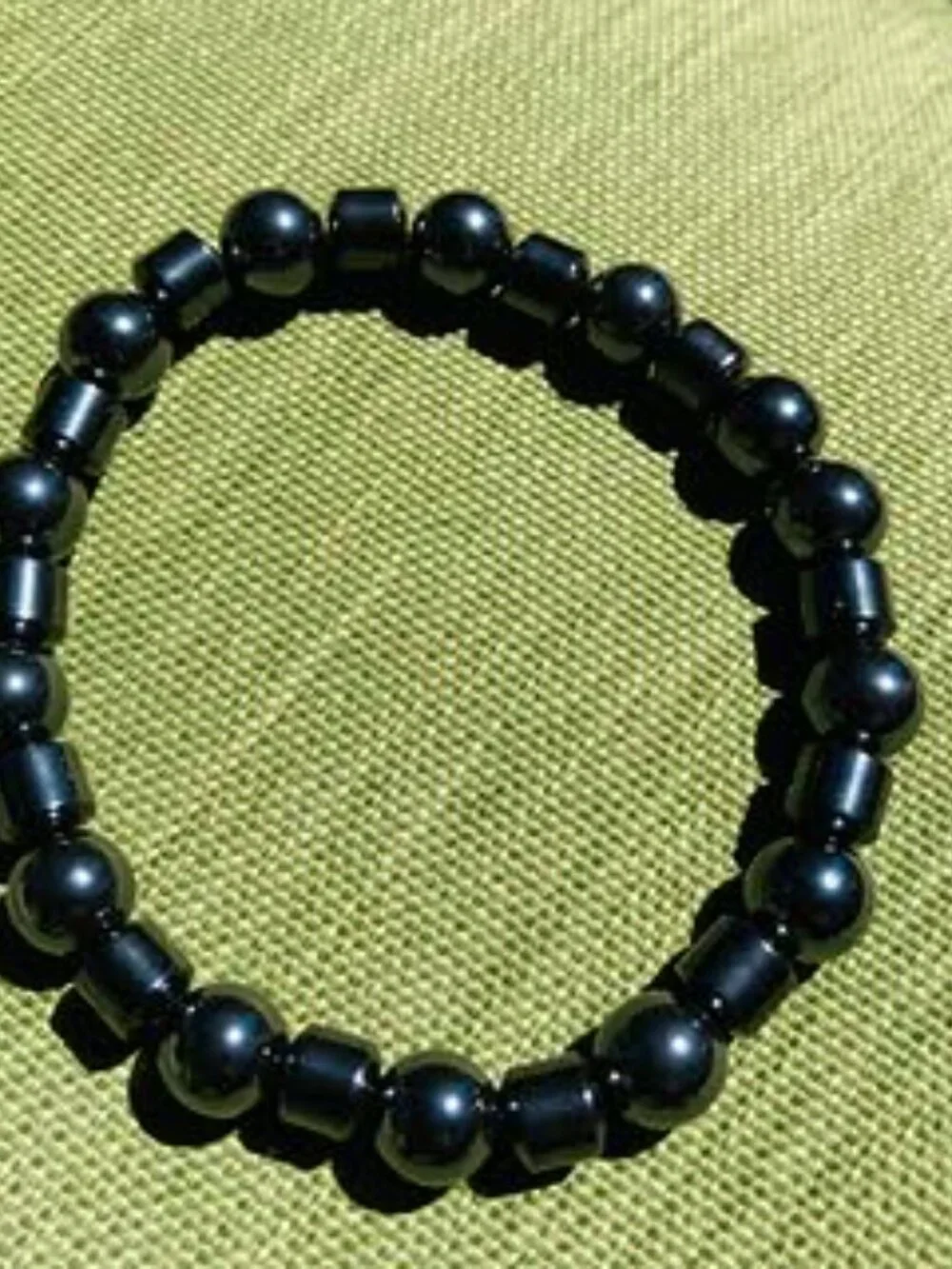 African Hematite Bracelet - Pain, Relief, Healing Recovery